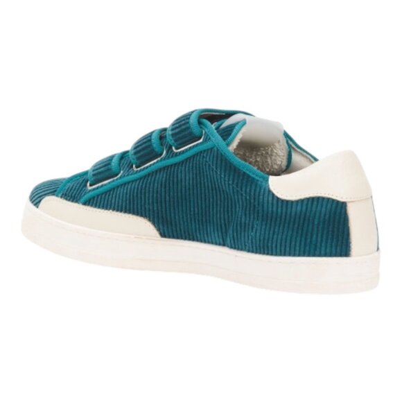 Women's P448 Made In Italy John Corduroy Three Strap Sneakers Size Various - Picture 2 of 2